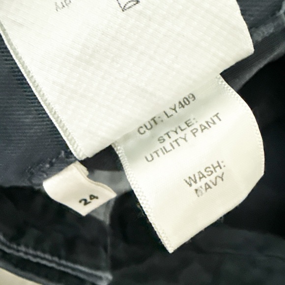 Reformation Dark Blue cargo pants 24 - Picture 3 of 5